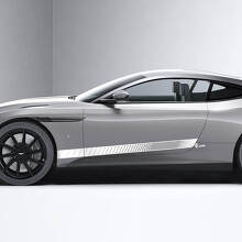 Aston Martin DB11 Autocollants en vinyle pour les portes latérales en nid d'abeille 2
 2