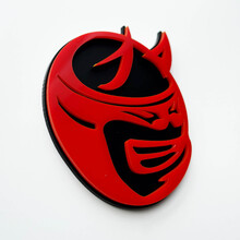 Badge 3D personnalisé Drag Bee Demon Dodge Charger Challenger logo Fender Badges Emblème
 3