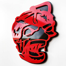Zombie Bee Super Bee 3D Badge - Emblème d’aile personnalisé pour voitures, camions et SUV
 4