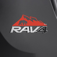 Autocollant de décalcomanie de bière de montagnes sur l’insigne arrière de Toyota Rav4
 2