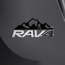 Autocollant vinyle badge arrière Bigfoot Mountain pour Toyota RAV4_3