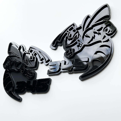 Insigne Hornet Bee 3D - Insignes Personnalisés Pour Garde-boue Emblème 2 pour Voitures & Camions