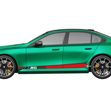 Kit de décalcomanies de course à rayures à damier pour BMW Série 5 G60 M5 G90 - Autocollants en vinyle SupDec Graphix
 2
