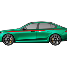 Kit de décalcomanies de course à rayures de couleurs latérales M pour BMW Série 5 G60 M5 G90 - Autocollants en vinyle SupDec Graphix
 2