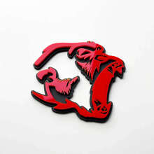 Badge d'aile 3D Angry Gorilla_3
