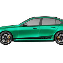 Autocollant Vinyle Latéral à Bandes Doubles Marqué pour BMW M5 G90/G99 2024-présent_3