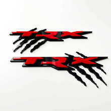 Badge 3D TRX Claw Marks - Emblème de badges d'aile personnalisé pour camions Dodge RAM 1500 TRX
 4