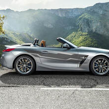 Autocollant en vinyle à rayures de porte latérale adapté à BMW Z4
 3