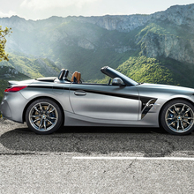 Autocollant en vinyle avec bandes de porte et accents latéraux, adapté à la BMW Z4
 5