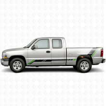 Bandes en vinyle accentuées pour porte et flancs de caisse pour Chevrolet Silverado 1500 GMT800 1999-2007_4