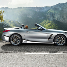 Autocollant en vinyle avec rayures de porte stroboscopiques, accents latéraux, adapté à BMW Z4
 2