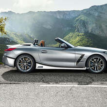 Autocollants Vinyle Rayures Latérales Style Triple M pour BMW Z4_2