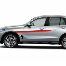 Kit d’autocollants à rayures latérales Dynamic Racing pour BMW X5 G05 - Graphiques en vinyle personnalisés
 3