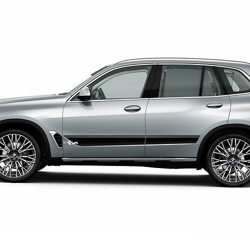 Kit d'autocollants à bande inférieure Accent Racing pour BMW X5 G05
