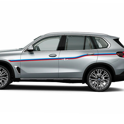 Kit d'autocollants à bande inférieure Accent Racing pour BMW X5 G05
