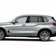 Kit de décalcomanies en vinyle bandes latérales M-Style Racing pour BMW X5 G05_3