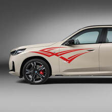 Kit d'autocollants tribaux pour porte latérale - Graphismes vinyles personnalisés 2 pour BMW X3 G45 G01 ou F25 2