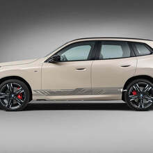 Kit de décalcomanies en vinyle à bandes latérales décorées pour BMW X3 G45 G01 F25_6