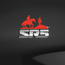 Autocollant Vinyle Surtitre Badge Western Cowboy pour Toyota 2