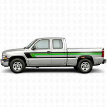 Bandes en vinyle rétro supérieures de l'encadrement de porte et de la caisse pour Chevrolet Silverado 1500 GMT800 1999-2007_3