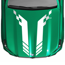 Autocollant de pare-brise à carreaux avec logo M Racing, pour BMW série 5 G60 M5 G90
 3