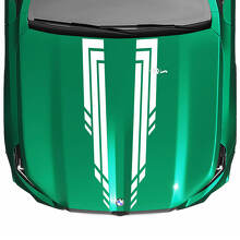 Autocollant de capot à carreaux L Stripes Racing pour BMW Série 5 G60 M5 G90
 2