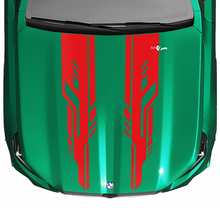 Autocollant de capot à rayures Racing, Look moderne, pour BMW série 5 G60 M5 G90
 4
