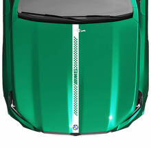 Autocollant vinyle central style M5 pour capot pour BMW Série 5 G60 M5 G90_2