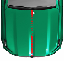 Autocollant de capot à bande centrale avec Logo Racing M5, pour BMW série 5 G60 M5 G90
 3