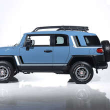 Autocollants Graphiques Bandes Rétro Vintage Sur Le Côté Pour Toyota FJ Cruiser 2