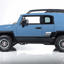 Autocollants latéraux à rayures rétro vintage, graphiques adaptés à Toyota FJ Cruiser 2
 3