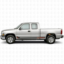 Bandes vinyle Racing Line pour portes et bas de caisse Chevrolet Silverado 1500 GMT800 1999-2007_2