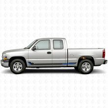 Bandes vinyle Racing Line pour portes et bas de caisse Chevrolet Silverado 1500 GMT800 1999-2007_3