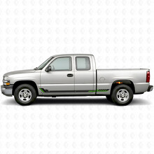 Bandes vinyle Racing Line pour portes et bas de caisse Chevrolet Silverado 1500 GMT800 1999-2007_4