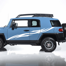 Toyota FJ Cruiser Tribal Side Door Stripes Autocollants Graphiques - Kit vinyle personnalisé
 3