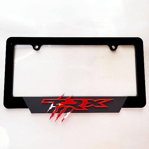 Cadres de plaque d'immatriculation avec griffes TRX pour Dodge Ram TRX