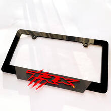 Cadre de plaque d'immatriculation acrylique TRX Claw Marks pour Dodge Ram TRX_2