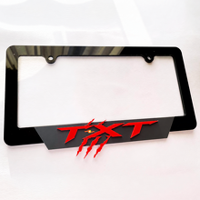 Red Claw Marks Custom TXT US Format — Cadre de plaque (universel) pour RAM 1500 TRX_3