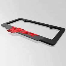 TRX – couvercles de plaque d'immatriculation de véhicule, cadres de décoration de véhicule adaptés à Dodge Ram TRX
 3
