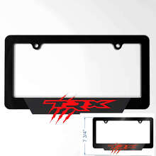 Cadre de plaque d'immatriculation acrylique TRX Claw Marks pour Dodge Ram TRX_4