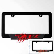 TRX – couvercles de plaque d'immatriculation de véhicule, cadres de décoration de véhicule adaptés à Dodge Ram TRX
 4