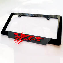 Cadre de plaque d'immatriculation acrylique TRX Claw Marks pour Dodge Ram TRX_5