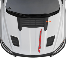 Dodge Ram 1500 Rebel Hood Logo Vinyle Autocollant Graphique 2 Couleurs
 2