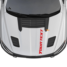 Décoletage personnalisé en vinyle pour capot Dodge Ram 1500_2