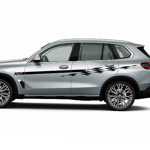 Kit de décalcomanies à rayures à damier Accent Racing pour BMW X5 G05
