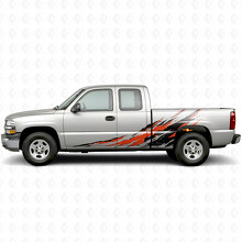 Bandes en vinyle usées pour porte d'éclaboussure et côté de benne pour Chevrolet Silverado 1500 GMT800 1999-2007_2