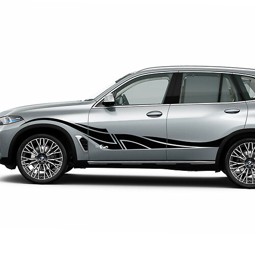Kit d'autocollants graphiques Accent Racing pour BMW X5 G05
