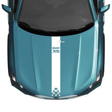 Autocollant à rayures pour capot BMW X5 G05 - Vinyle M Performance 3
 2