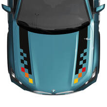 Autocollant à rayures pour capot BMW X5 G05 - Vinyle M Performance 4
 2