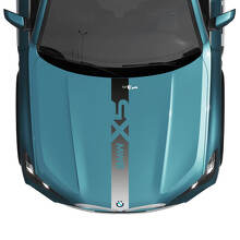 BMW X5 G05 Capot central dégradé rayure autocollant vinyle autocollant
 2